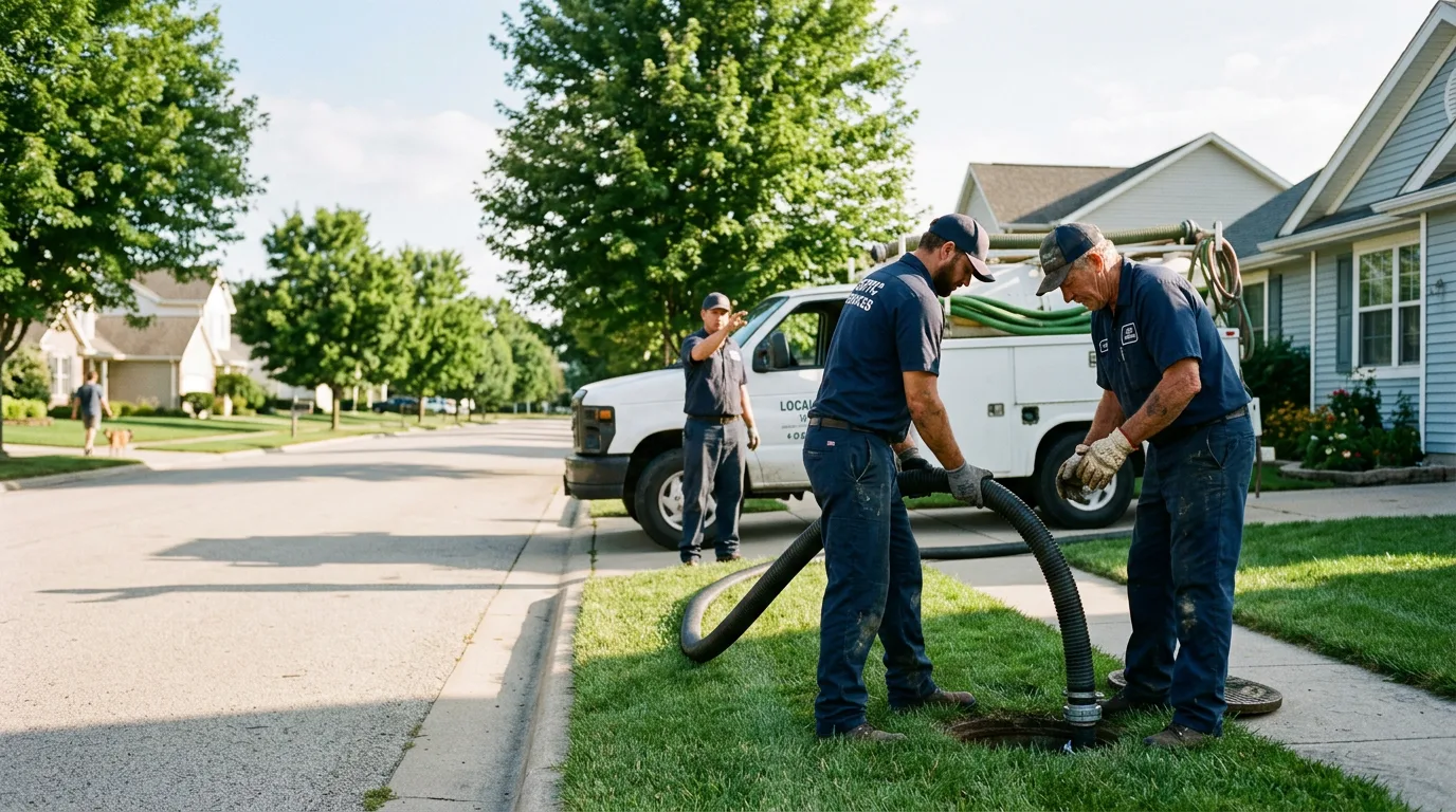 Septic Tank Cleaning in Lansford, PA